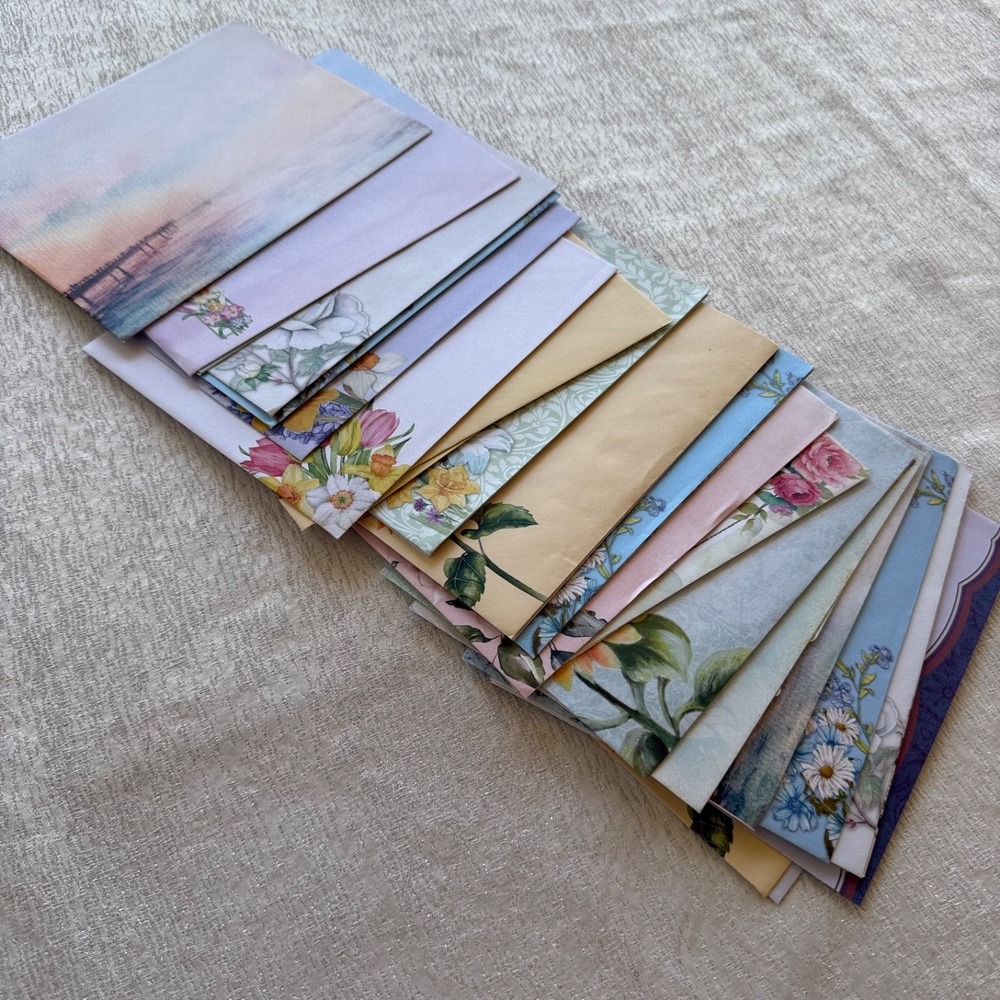 Lot of 24 Sacred Heart Southern Missions Greeting Cards w Envelopes Scrapbooking